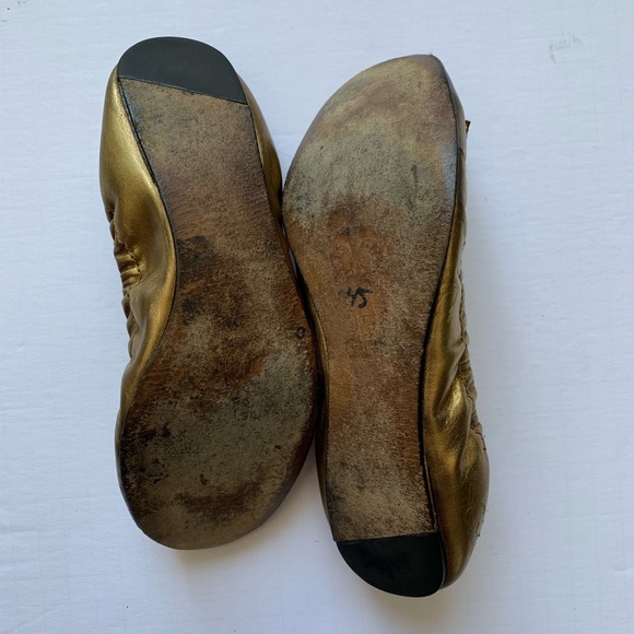 Coach Bronze Ballet Flats - Picture 5 of 8